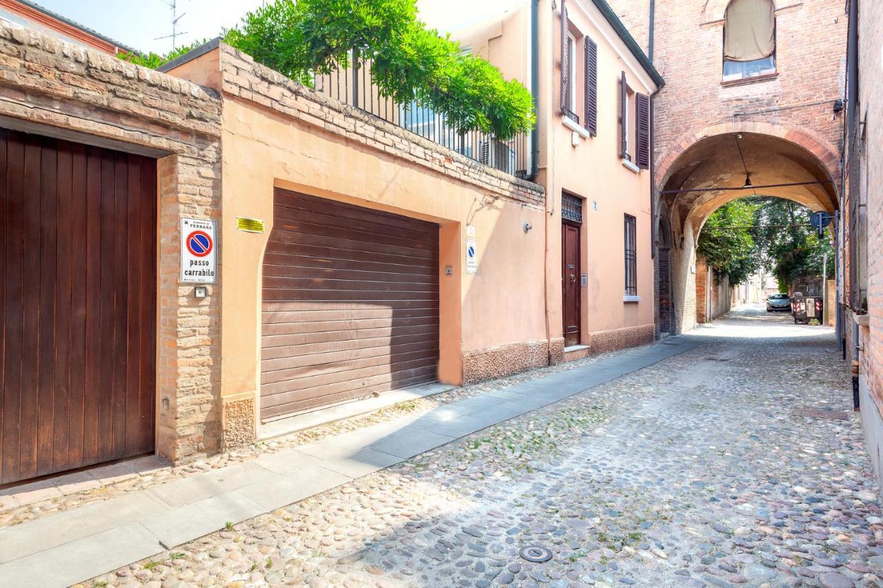 شقة Ferrara Casa Dell'Archivolto Con Garage المظهر الخارجي الصورة